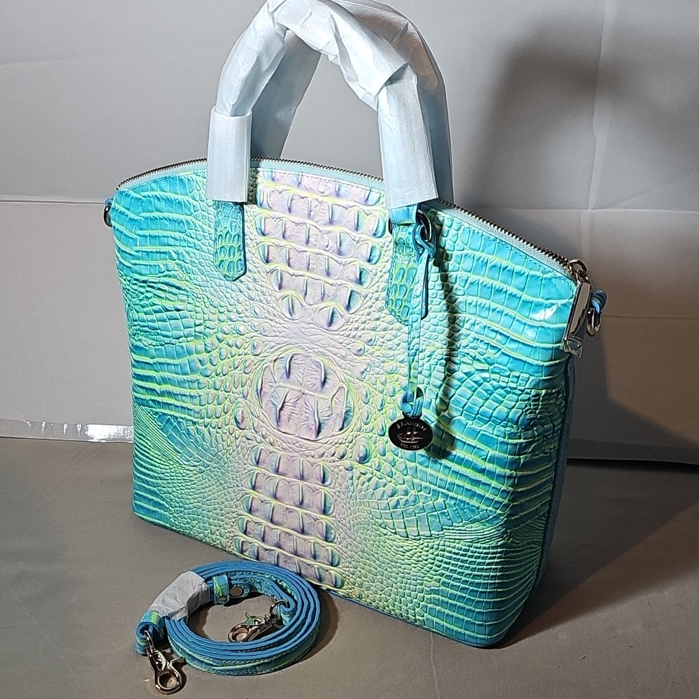 Brahmin Large Duxbury Satchel- Cotton Candy Melbourne